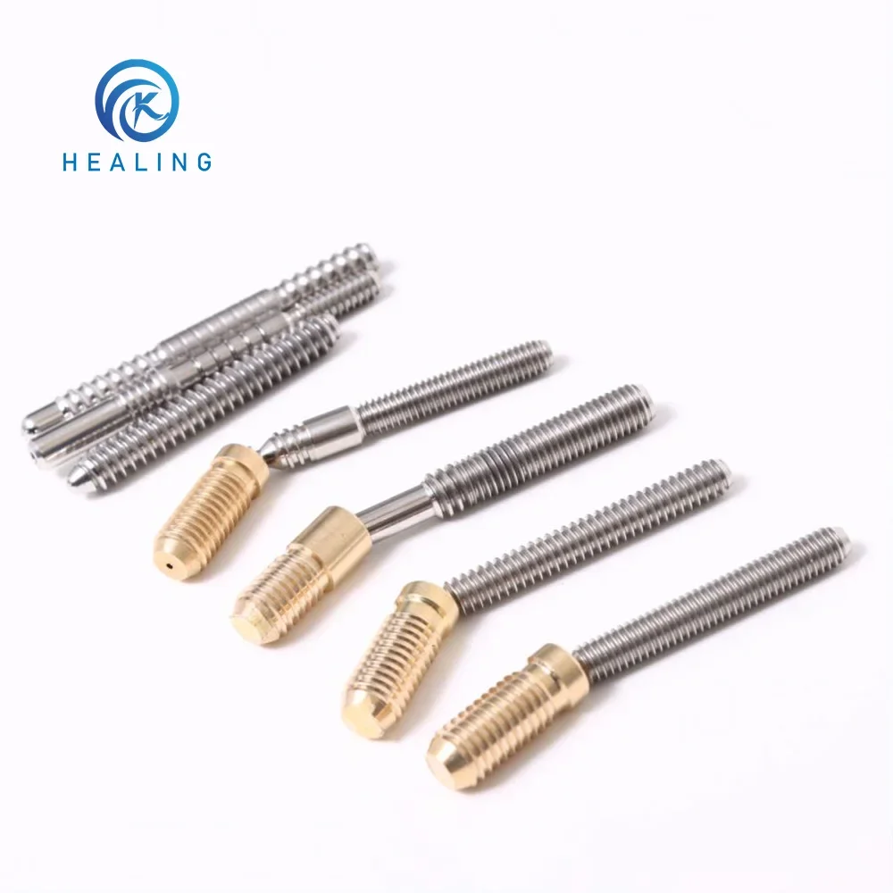 Joint of Billiard Cue Radial Uni-Loc 3/8×10 VP2 Stainless Steel Billiard Accessories Replacement Screw Center Billiard Rod Parts