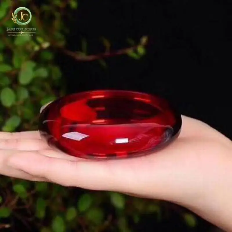 54-66mm Natural Blood Amber Bangle Women Healing Gemstone Fine Jewelry Genuine Baltic Red Amber Bangles Bracelets