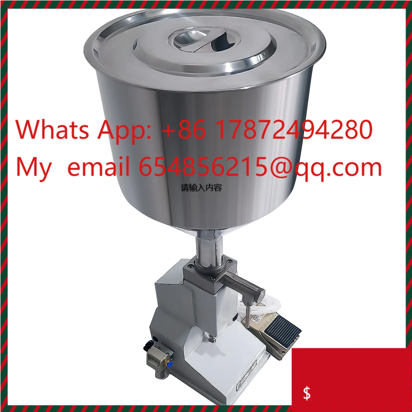Factory direct sales A02 vertical pneumatic filling machine, small quantitative filling machine