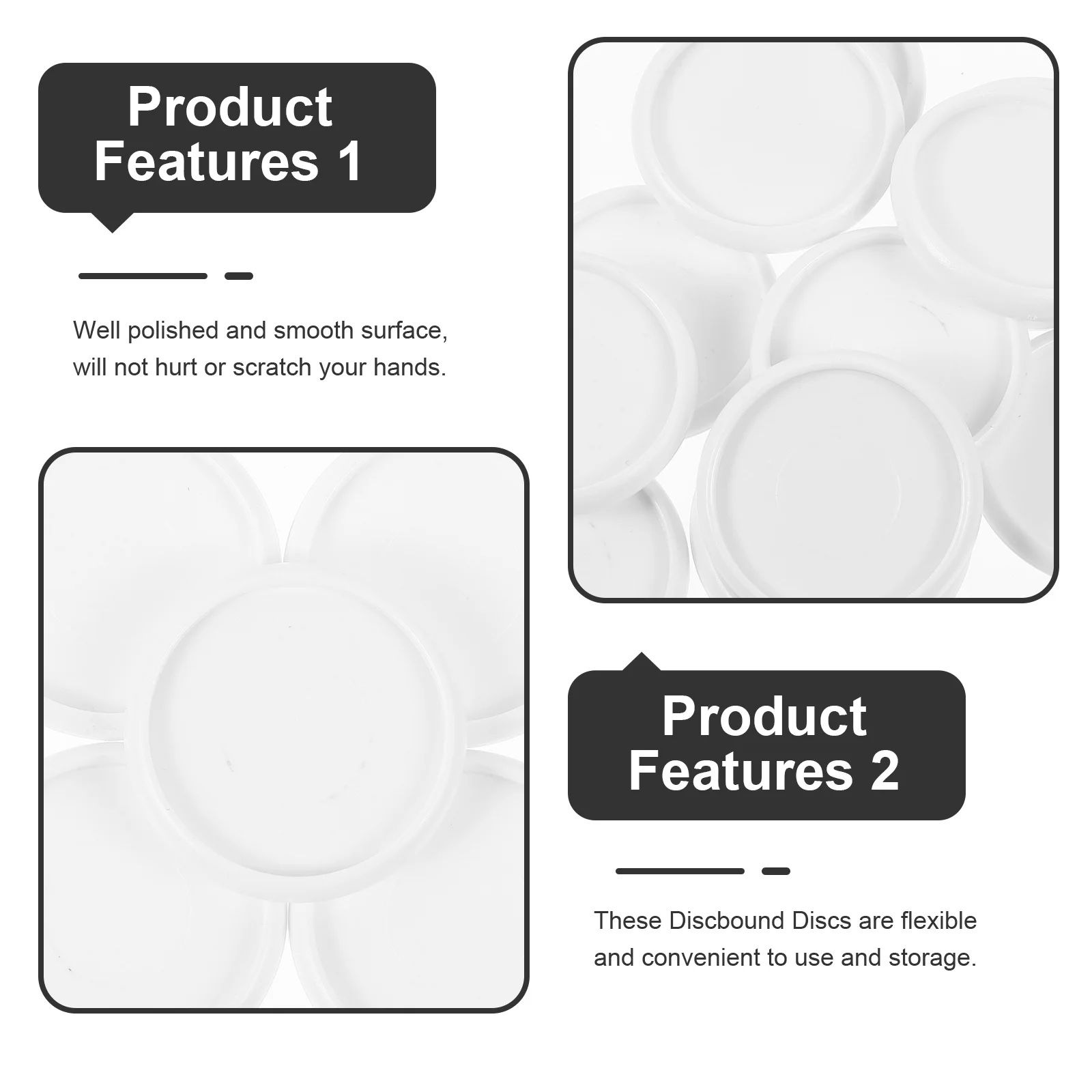 55 قطعة توسيع الموثق Discbound لتقوم بها بنفسك ملزمة بطاقة دفتر الملحقات البلاستيك الزاوية المستديرة دوامة ملزمة أقراص لأجهزة الكمبيوتر المحمولة #5