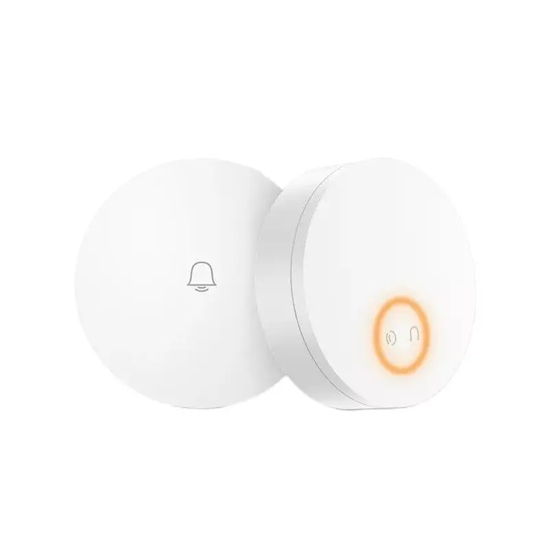 Linptech-timbre inalámbrico autogenerador Wifi, sin cables, memoria de apagado, funciona con Control inteligente de la aplicación Mijia