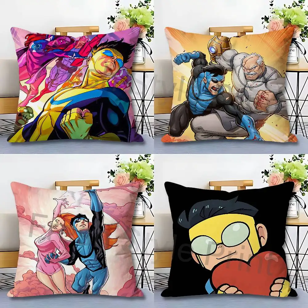 I-Invincible Mark Atom Eve Anime Celebrity Merchandise All-Match Printed Pillow Case Sofa Car Office Room Decoration Protector