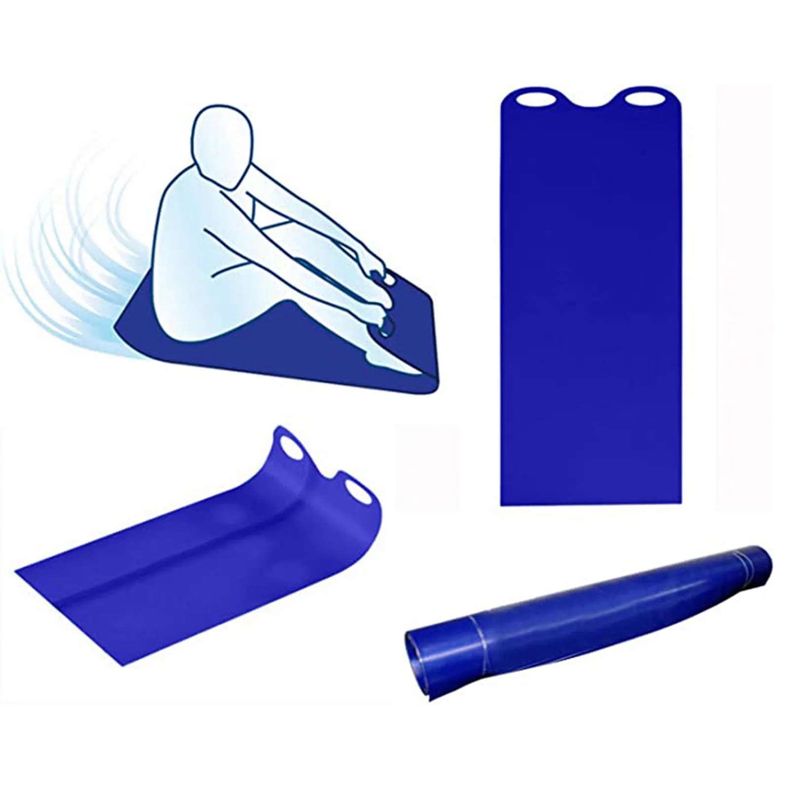 لوحات التزلج على الجليد المحمولة قابلة للطي مع مقابض ، زلاجات الثلج ، لوحة التزلج للأطفال والكبار ، زلاجة المجلس ، هدية التزلج على الجليد ، الشتاء