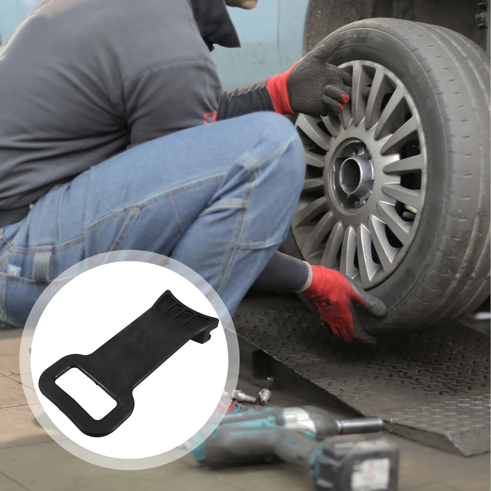 

Tire Mount Demount Tool For Vacuum Explosionproof Tires Durable Plastic Universal Car Motorcycle Bike Tire Changing Repair Kit