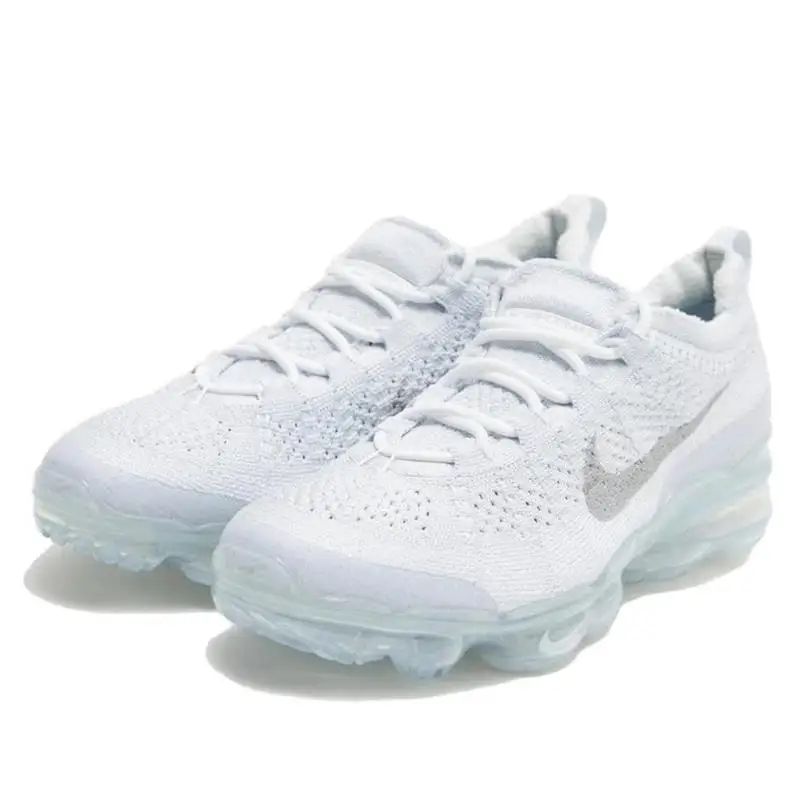 Nike-air vapormax puro tênis de platina para homens e mulheres, tênis esportivos, respirável, confortável, ao ar livre, baixo, 2023