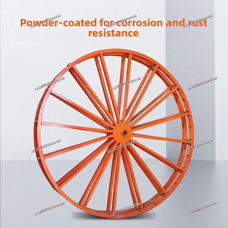 Channel steel iron plate with brake horizontal cable pay-out bracket thickened