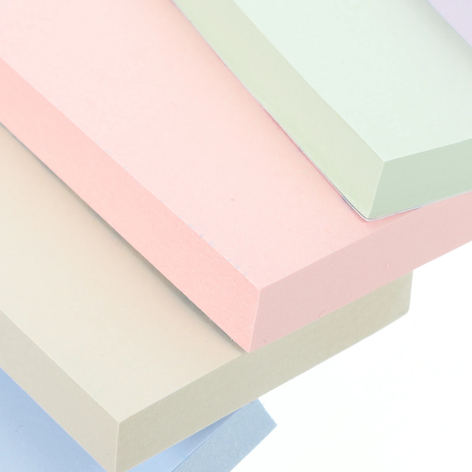 5 Sets Thick Self-Adhesive Memo Pads Smooth Writing Notepads Portable Bulk For Office Use Tear Off