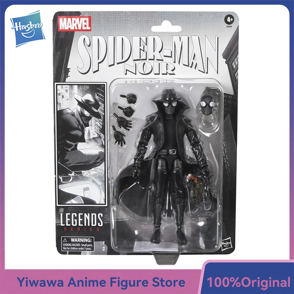 [in-stock]-hasbro-marvel-legends-series-spider-man-noir-6-inch-scale-retro-cardback-action-figure-model-collection-toys
