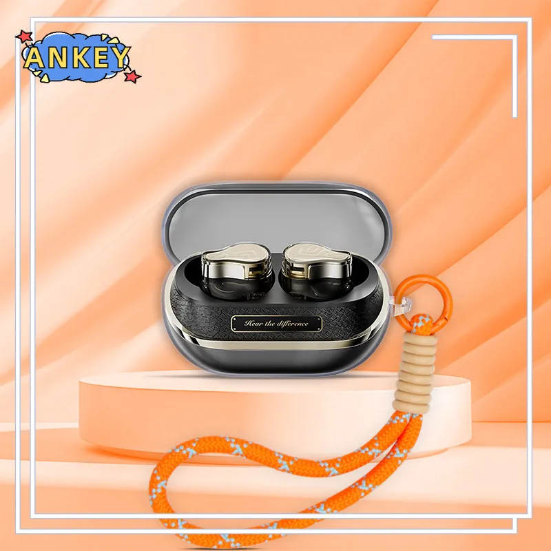 for SoundPEATS H3 Case Protective Transparent Clear TPU Covers Bluetooth Earphone Shell Headphone Portable view 3