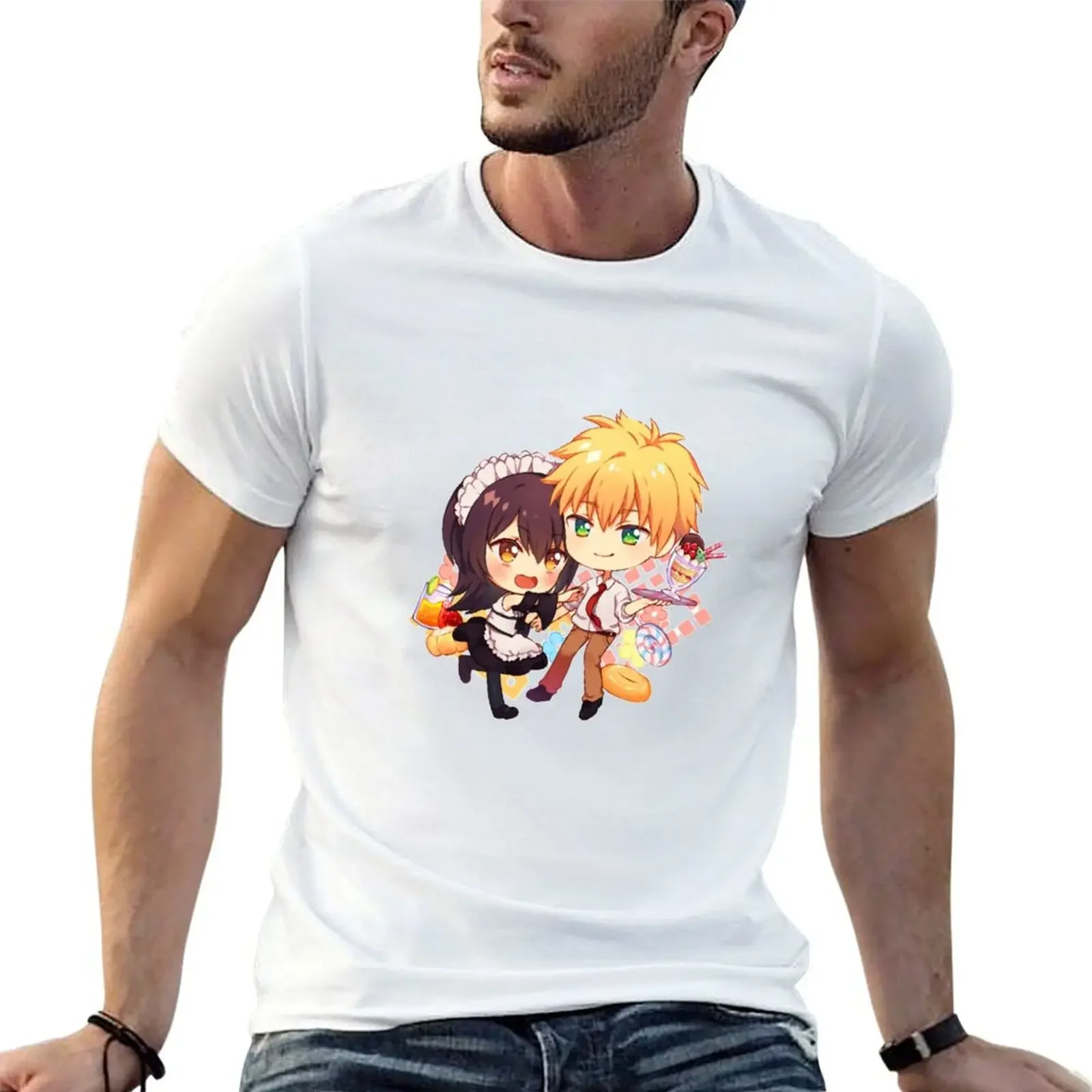 

maid sama tshirt - maid sama sticker T-Shirt aesthetic clothes shirts graphic tees sublime mens workout shirts