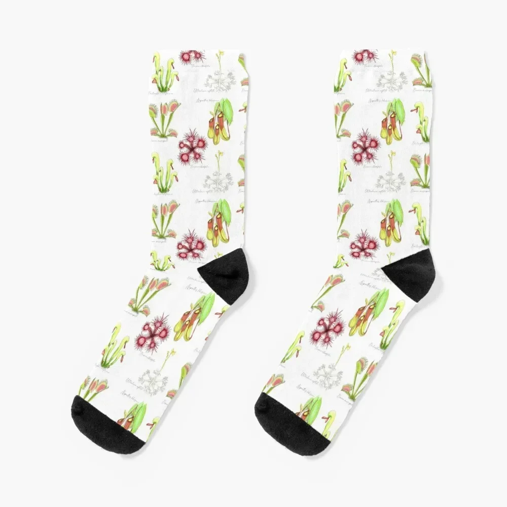 Carnivorous Plants Socks short custom loose Socks Female Men's