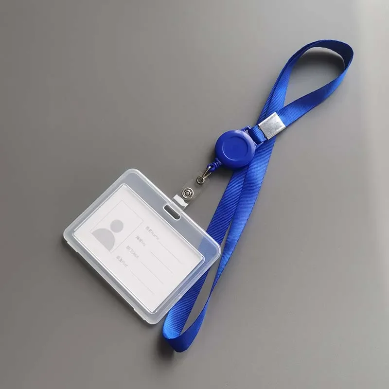 1pc Transparent Card Holder Student Bus Card Cover Badge Holder Women Men Business Credit Cards Bank ID Card Case