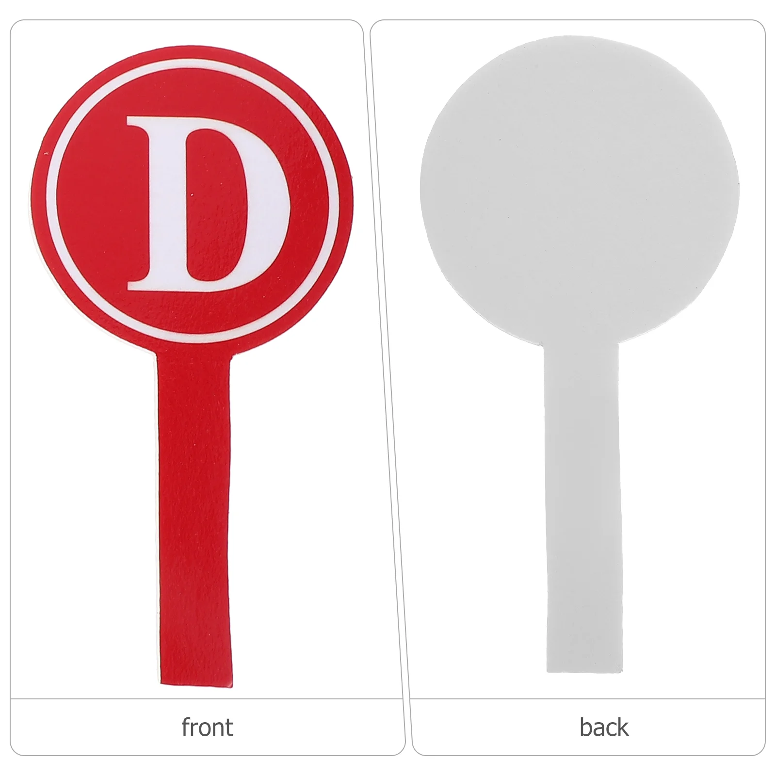 4 Pcs Game Scoreboard Erasable for Referees Dry Erase Boards Small Hand Foam Student