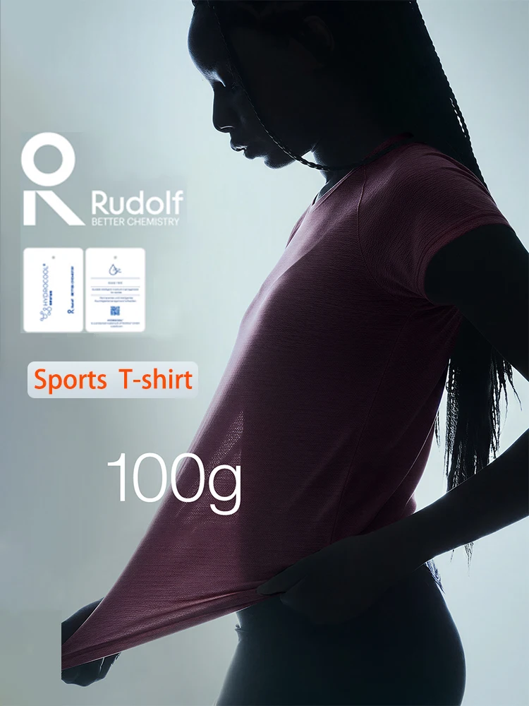 Outdoor Run Speed Drying Sports T-shirt Spring and Summer Women Trendy Badminton Volleyball Travel O-neck Short Sleeved T-shirt - view 2