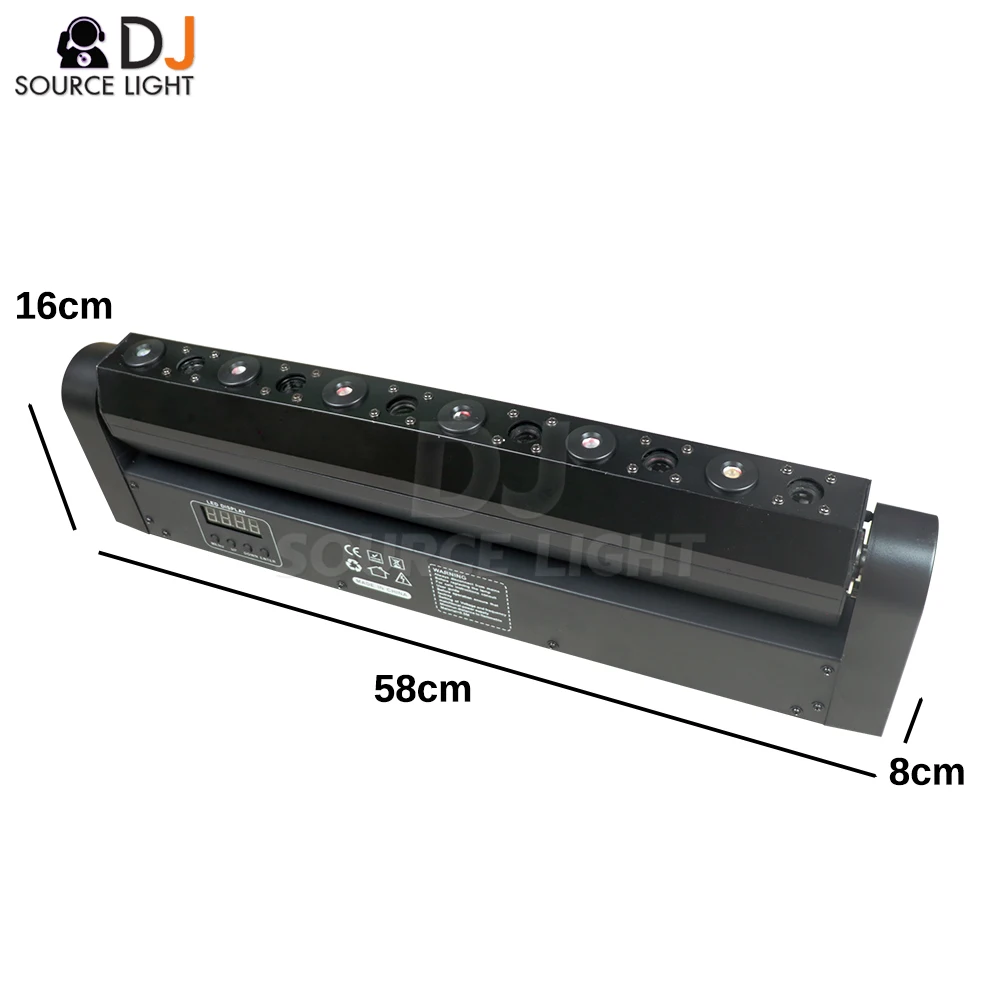 6 Eyes Red + 6 Eye RGB Scanning Laser Stage Effect Bar Beam Lighting for DJ Disco Party Wedding Moving Head Projector Wash Spot