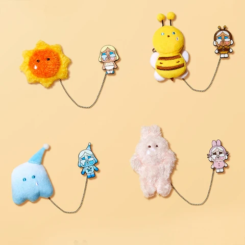 POP MART Crybaby Плюшевая коробка для бейджей — детальный вид товара
