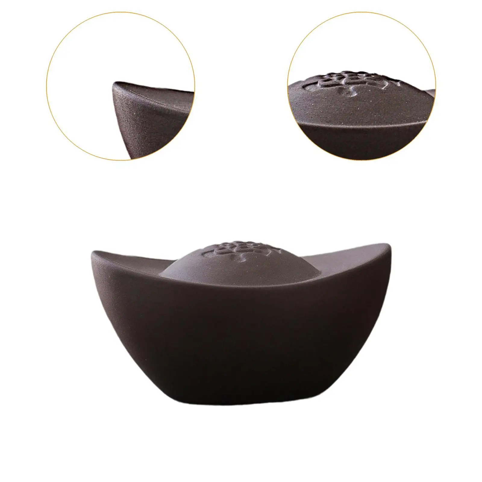 Tea Ingot Statue Housewarming Congratulatory Gift Bookshelf Craft Desk Ornament