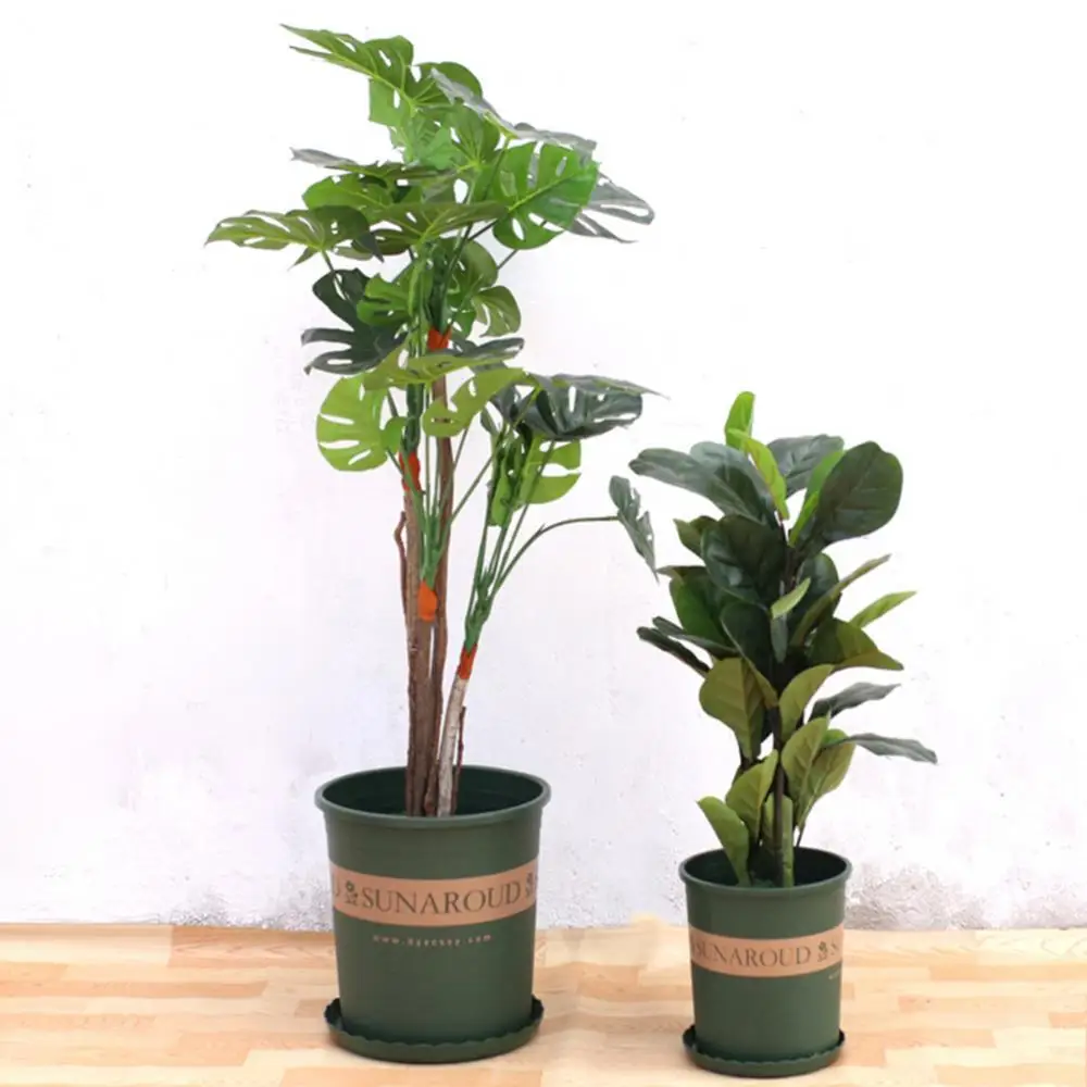 プラスチック製の遊び場の植木鉢,植木鉢,フラワーバスケット,保育園のプランター,家の庭の装飾
