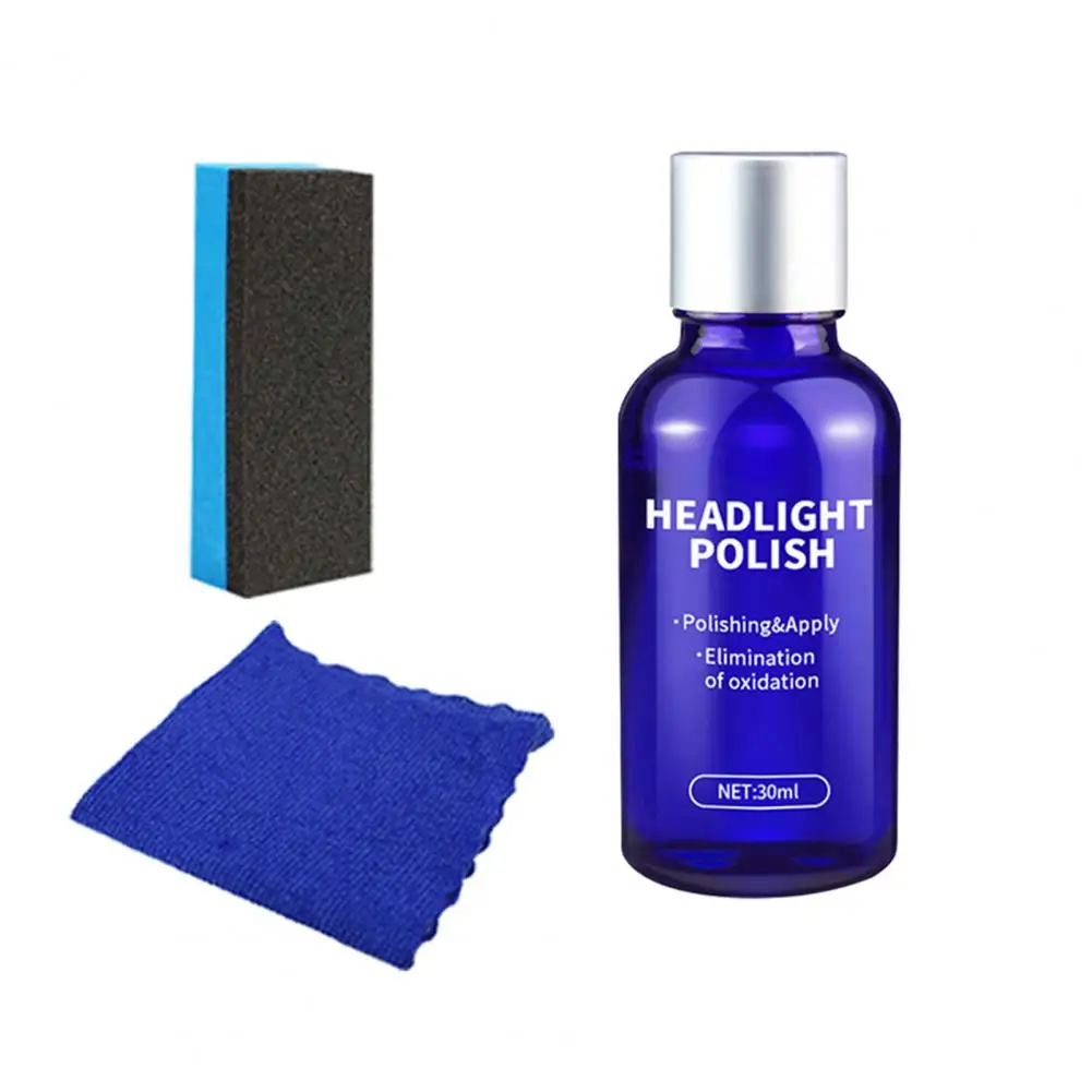 Car Light Repair Liquid Useful Convenient Long Lasting Headlight Polishing Anti-scratch Repair Fluid for Auto