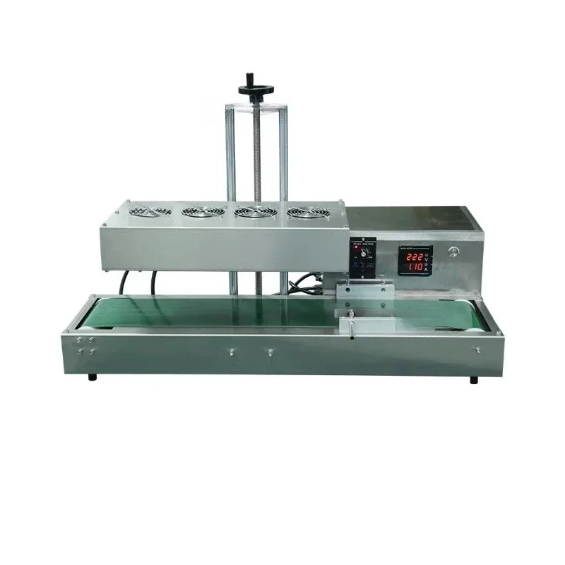 

Fast automatic electromagnetic continuous induction plastic glass bottle sealable machine aluminum foil
