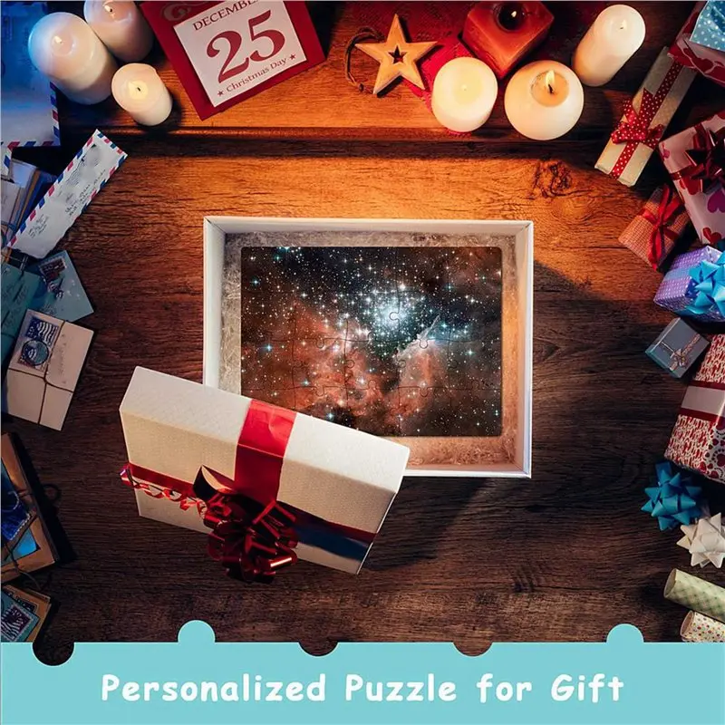 ABXE-36X Sublimation Blanks Puzzles DIY Blank Puzzle For Sublimation Transfer Thermal Transfer Heat Press Printing Crafts A5