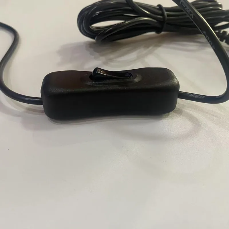 USB Cable With Switch ON/OFF 2Meters Length USB Extension Cable Toggle for USB Lamp Fan Power Supply