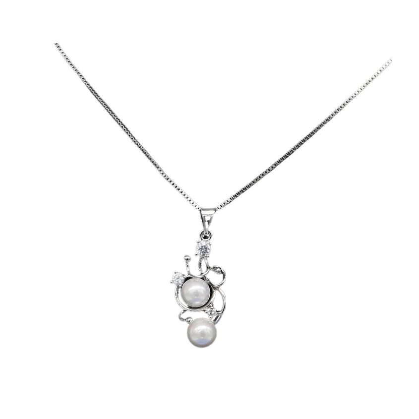 

17" GENUINE SOUTH SEA WHITE PEARL PENDANT NECKLACE