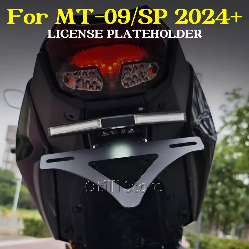 

Motorcycle Accessories For Yamaha MT-09 MT 09 MT09 SP 2024-2026 Tail Tidy Fender Eliminator kit License Plate Holder Bracket