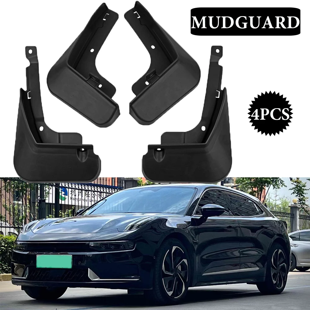 

4X Car Mudguard For ZEEKR 001 2021 2022 2023 Mud Flaps Mudguards Splash Guards Fender Car Mudflaps Car Accessories