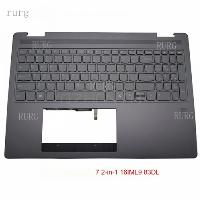 

L новый для Lenovo Yoga 7 2-в-1 16IML9 83DL упор для рук с клавиатурой с подсветкой 5CB1N95158