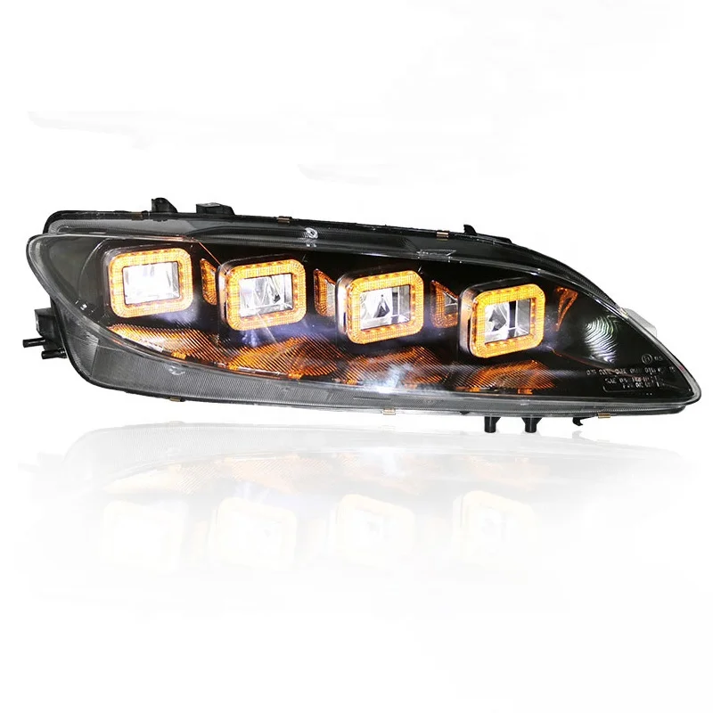 For Mazda 6 LED Headlight 2003-2015 Year Front Lamp for Bugatti  Style Front Lamp Assembly
