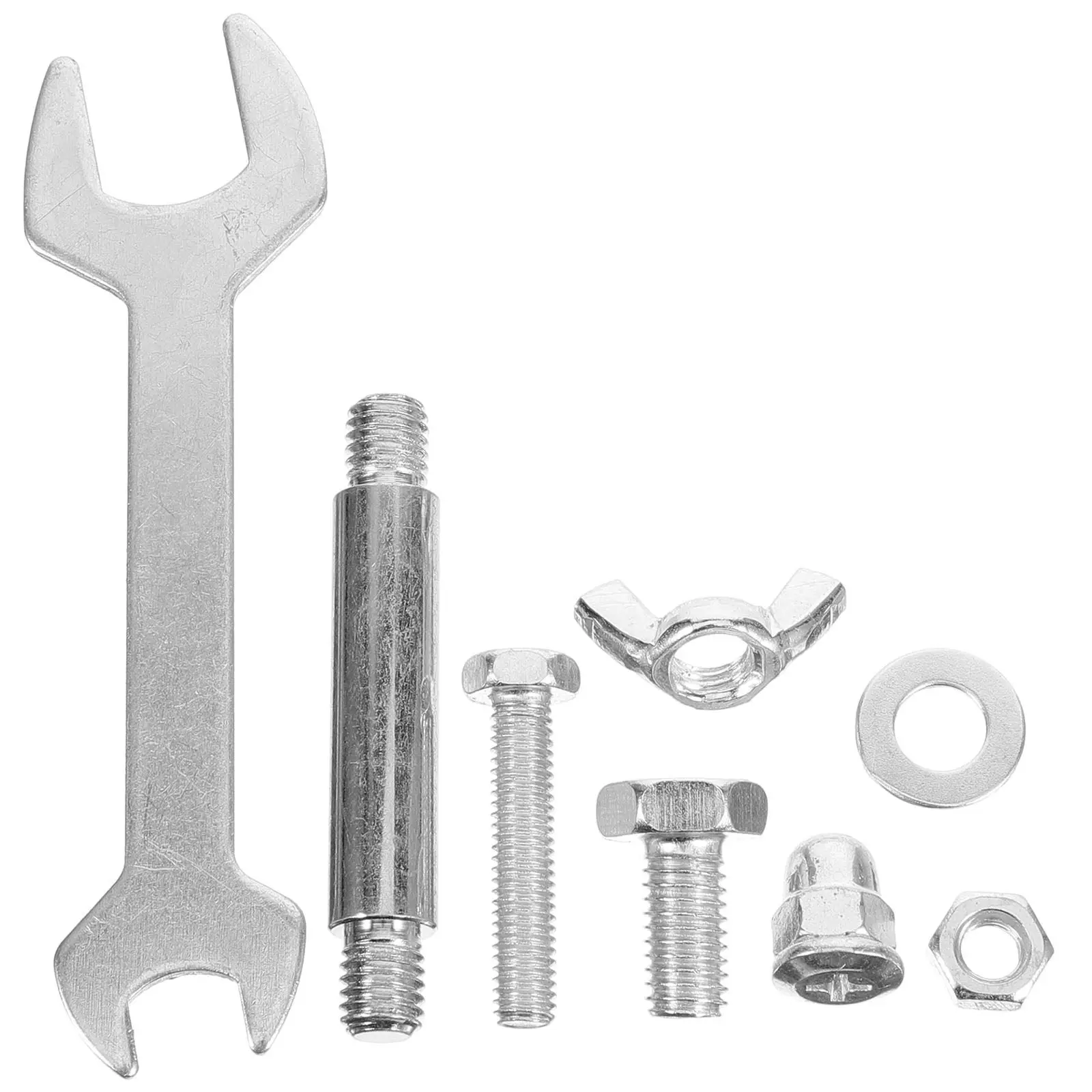 1Set Comprehensive Patio Heater Replacement Parts Kit Stainless Steel Outdoor Heater Hardware Set Secure Stable Installation All