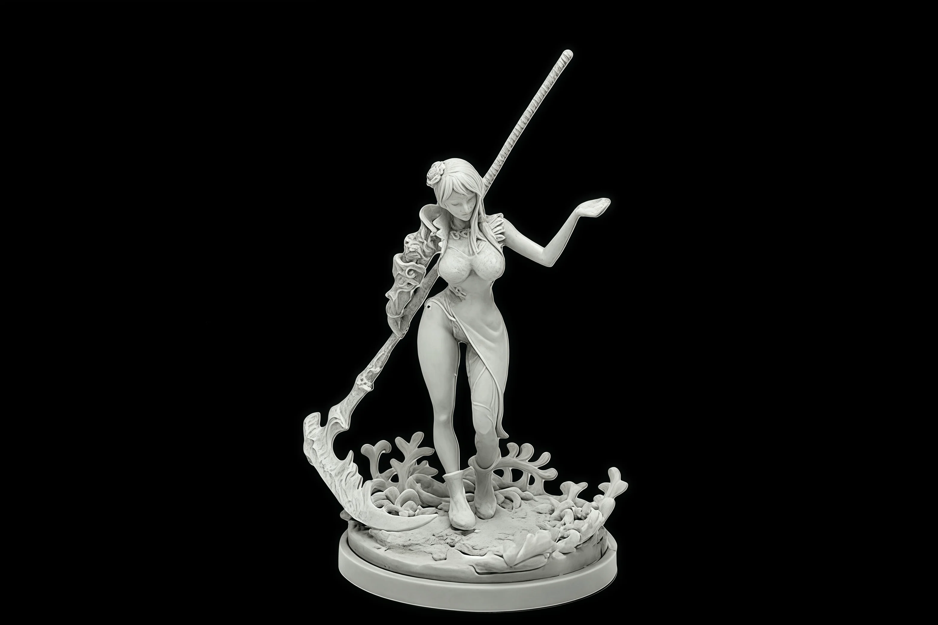 

40mm Die-casting Resin Model Assembly Kit, GK， Science Fiction Character Model, Unpainted, Needs To Be Assembled