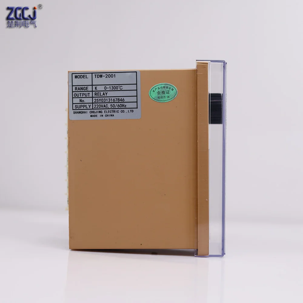 K 0-1300องศาTDW-2001ควบคุมอุณหภูมิประเภทK TDWเทอร์โมกับลูกบิด
