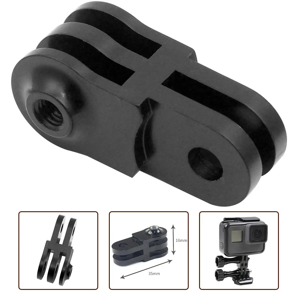 Lega di alluminio per adattatore per fotocamera sportiva stessa direzione staffa per asta di prolunga per DJI Action Camera Set completo in lega di alluminio