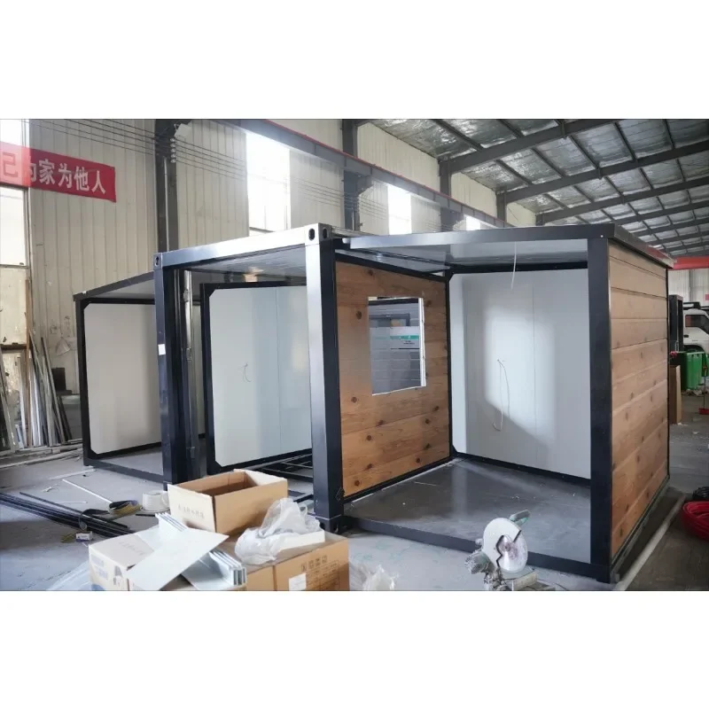 2024 New Style Best Selling Quality Modular Stackable Expandable 3-Bedroom Container Home Steel Material Hotel Application USA