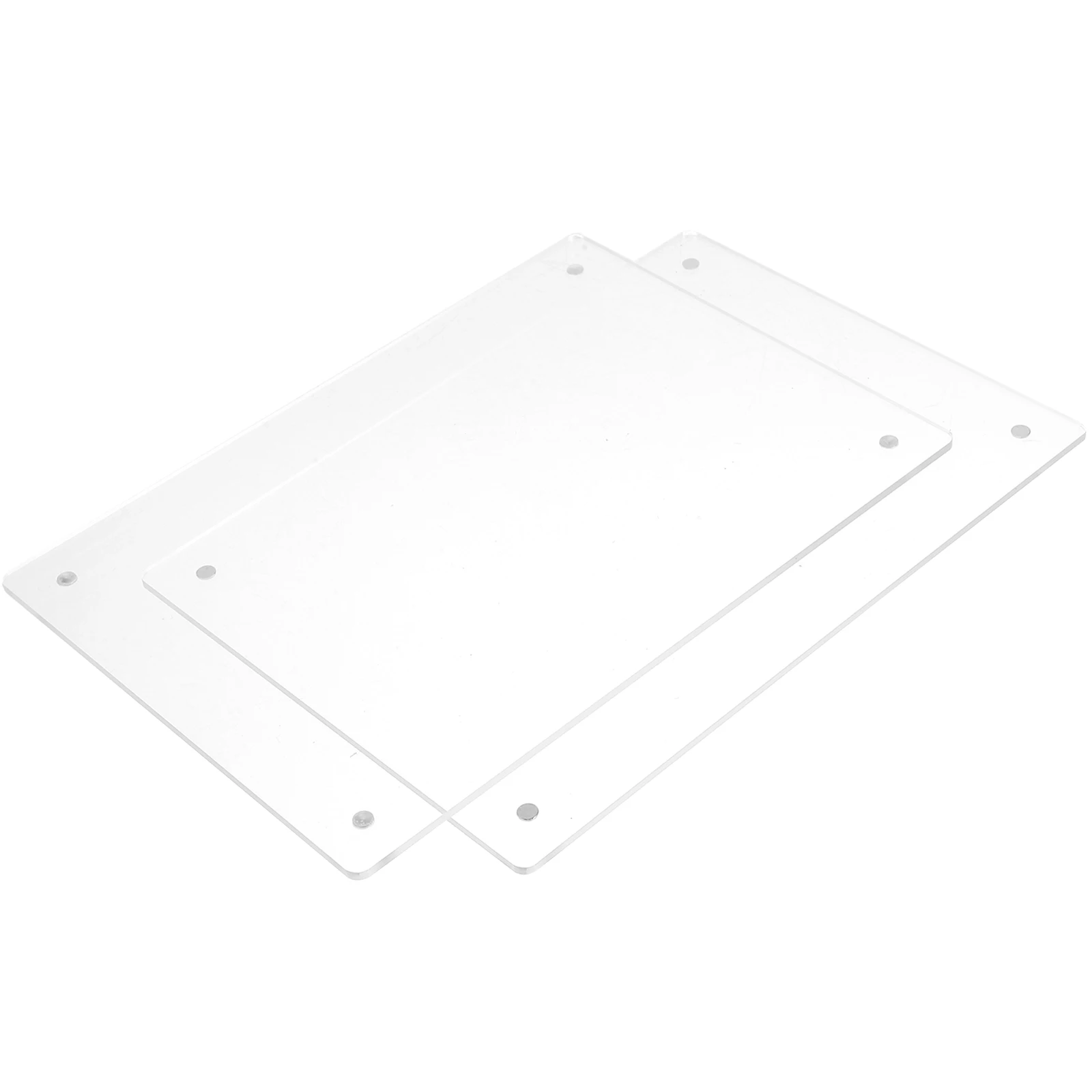

Acrylic Display Stand 8 Inch 15.5x21.5cm Transparent Sign Holder Menu Card Frame Table License Poster File Folder