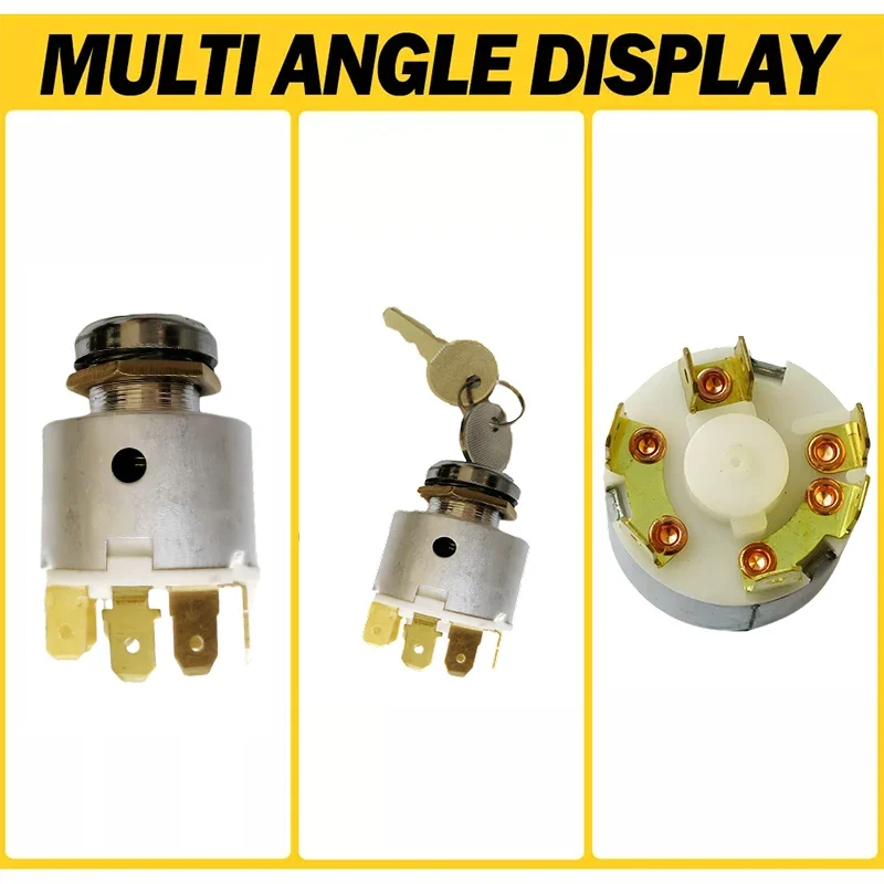 Metal Ignition Switch Set With 2 Keys 127651 For MGB Midget Triumph TR GT6 Lucas 31912 SPB501 47SA Engine Tool