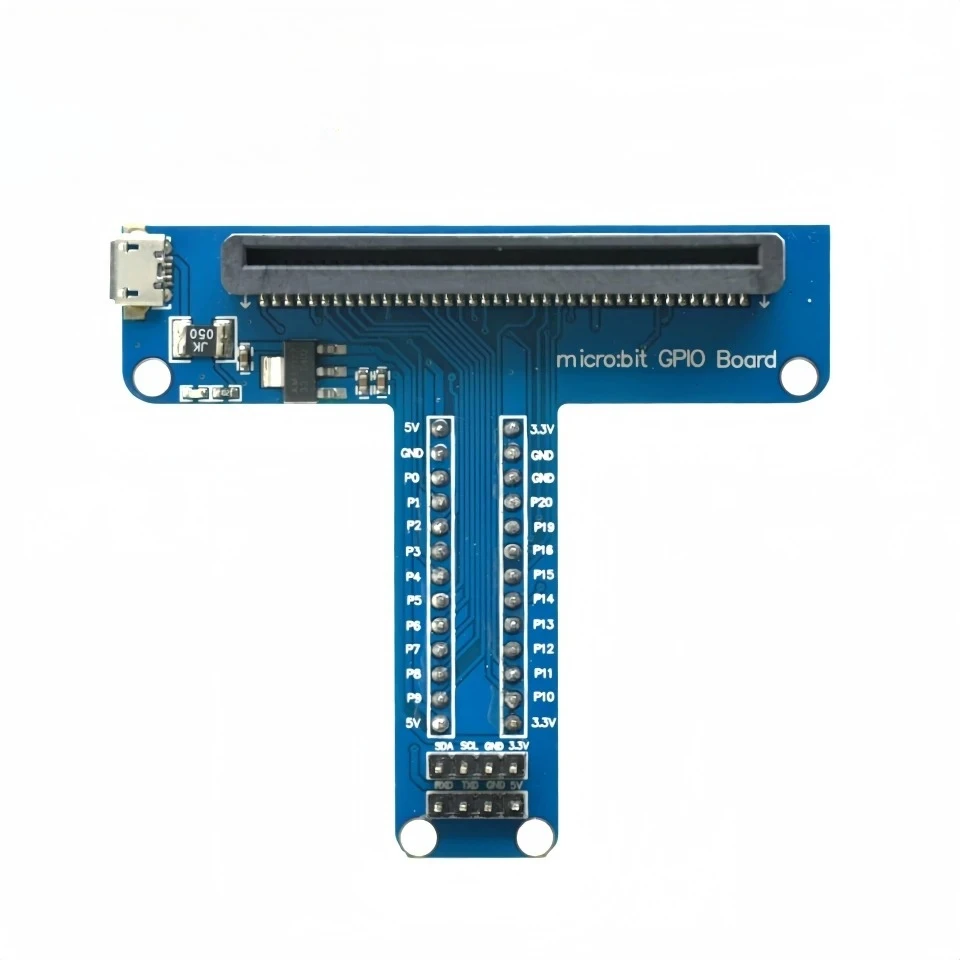 1/3/5PCS Microbit Development Board T-type GPIO Expansion Board Micro:bit Breadboard Adapter Board Python