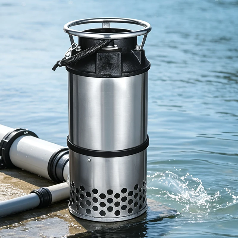 High Efficiency 6 Inch Submersible Pump 2.2kw 380v Large Flow Electrical Submersible Water Pump