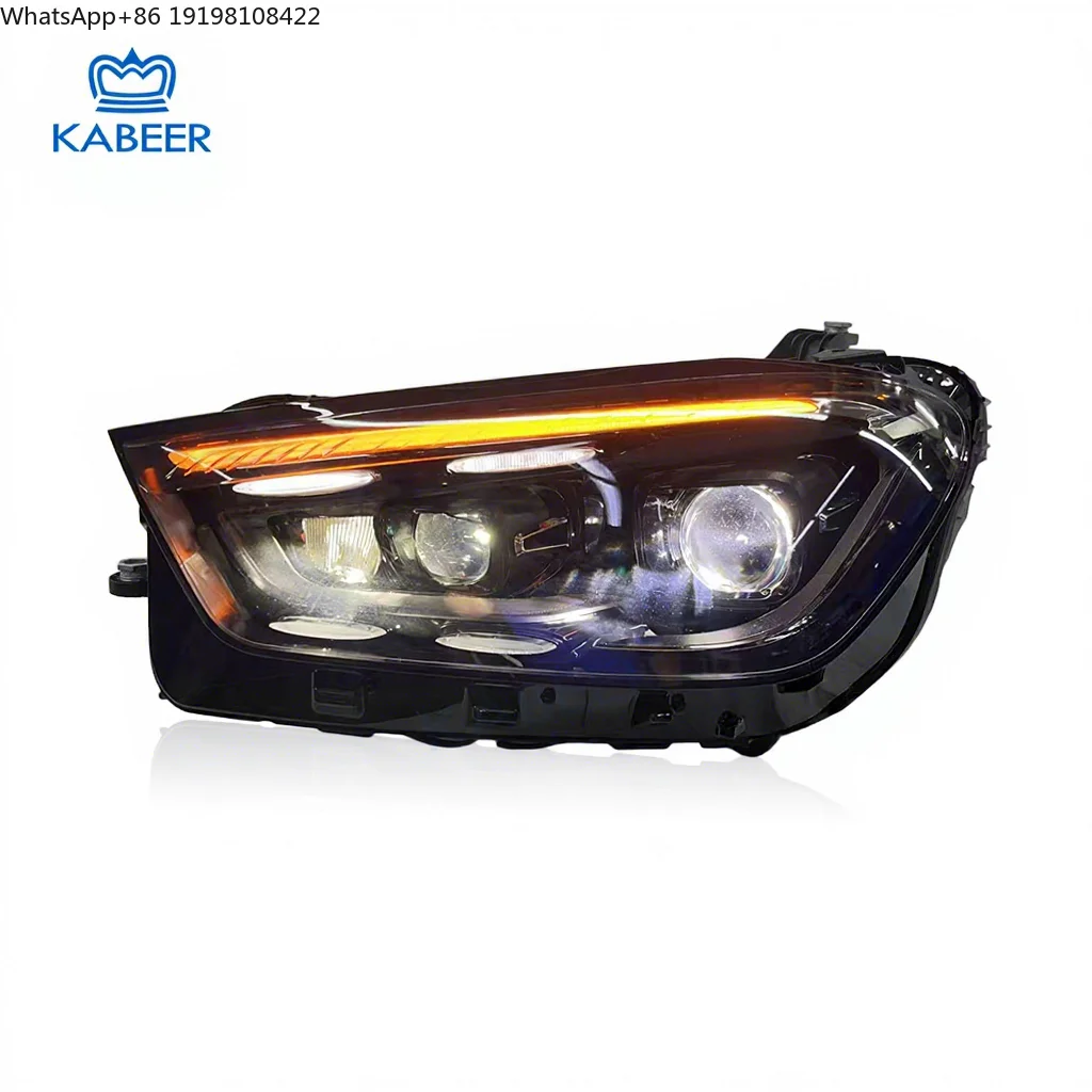 

Kabeer Modified GLE Headlight for Benz 2018-2024 GLE W167 Headlight Upgrade to 2025 High Configuration Headlight