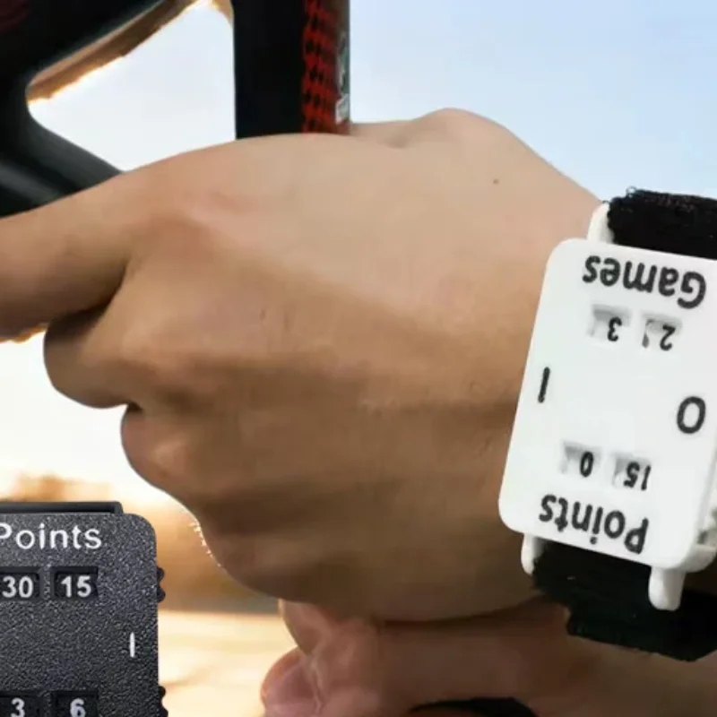 

Portable Cricket/Tennis/Padel Scorer Wristband Instant Score Tracker No Memory Loss Suitable For Coaches, Referees, Players