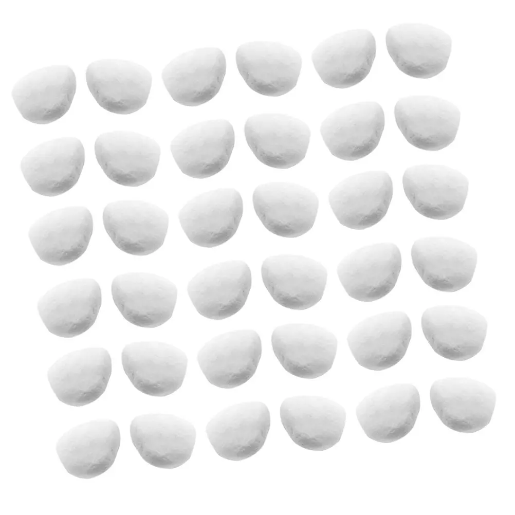 1Set Small White Decorative Stones for Aquariums Terrariums Plant Pots Gardens Landscaping Vases DIY Craft Gravel Rocks Decor view 6