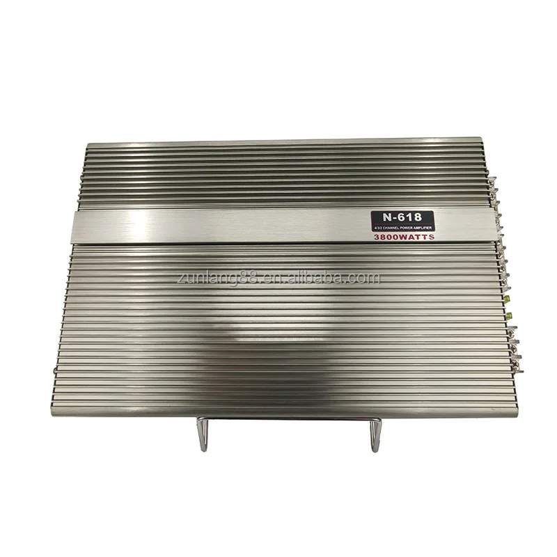 Peak Power  Car Audio Amplifier 12V Full Range RMS 60*4CH Channel Class AB  Amplifier 3800W Amplifiers