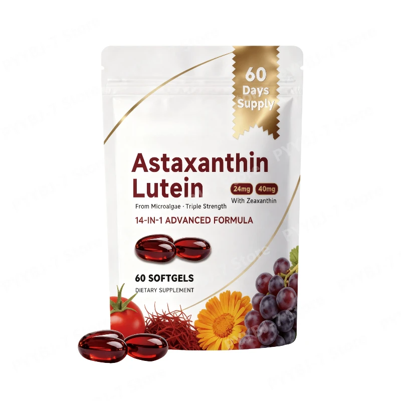 

Plant Extract Eye Complex Capsules for Gentle Comfort Daily Vision Care Supplement 60 Count Herbal Ease Blend Soft Gel