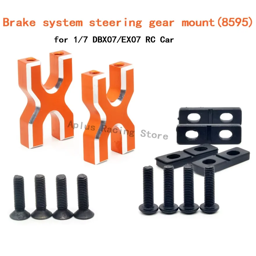 RC Stuurbevestiging set Aandrijfkop Planetaardrijvers S2 Verschillende Behuizingen voor ZD Racing DBX-07 EX-07 DBX07 EX07 1/7 RC Auto Upgrade Onderdelen