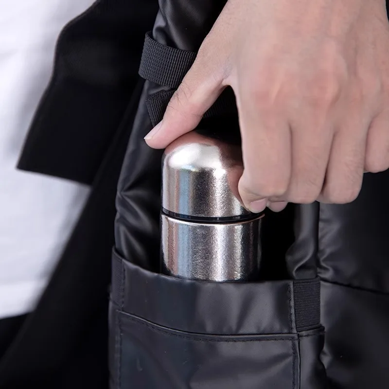 Bouteille d'eau en titane pur, Mini gobelet de poche de 150ML, bouteille Thermos sous vide à Double paroi, tasses à café isolées