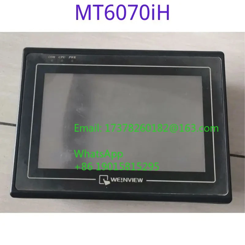 

Second hand touch screen MT6070iH 2WV function test OK, fast shipping