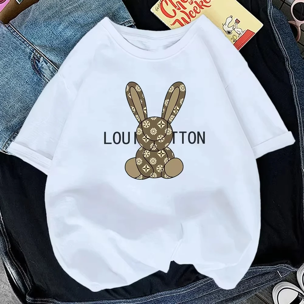 

2026 последняя футболка с принтом для мужчин и женщин, повседневная удобная футболка, свободный стиль, мужская рубашка с круглым вырезом и половиной рукава, нижняя рубашка Ins