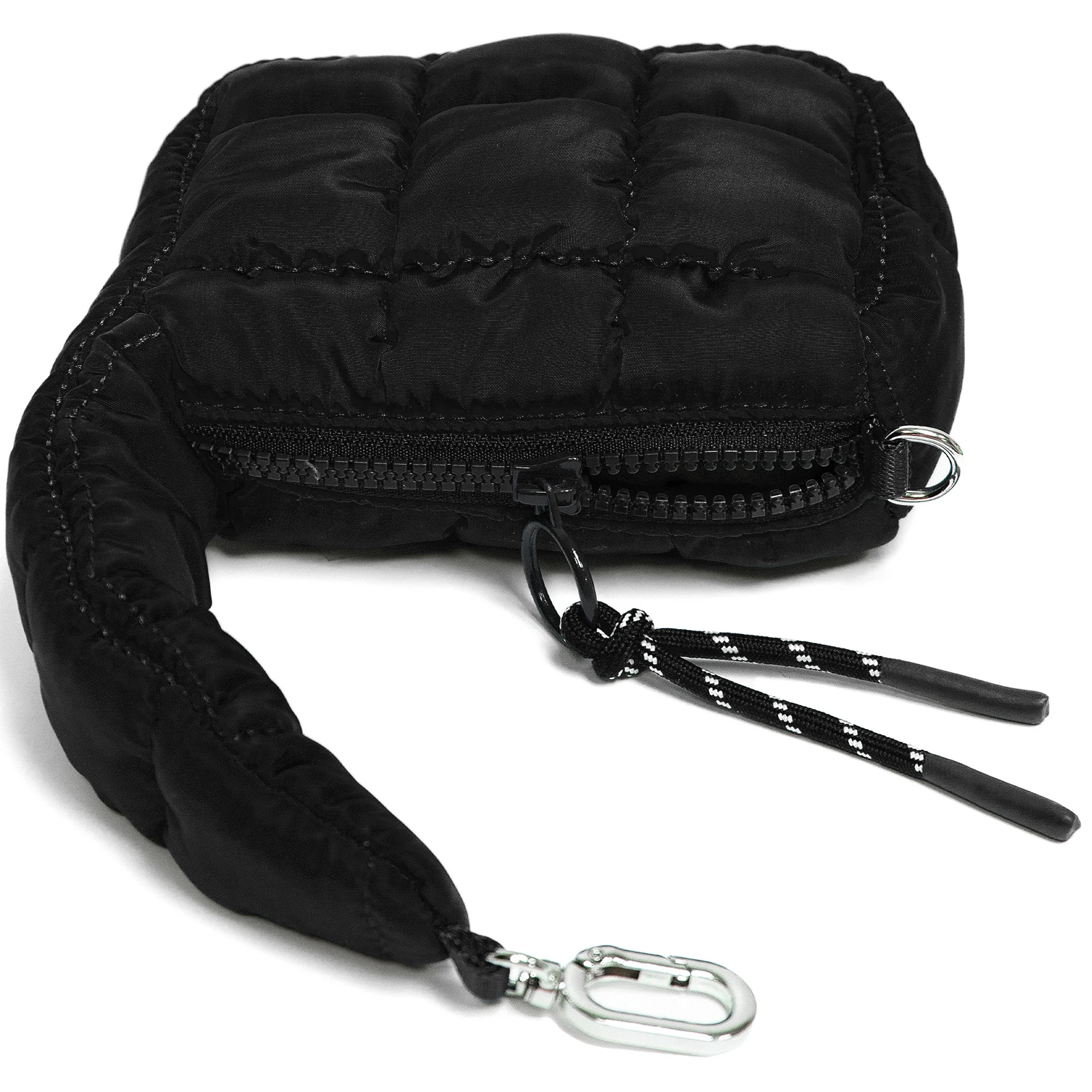 Mini Quilted Bag Puffer Wristlet Clutch Purse Nylon Padded Women\'s Handbags Evening Bag Charm Lipstick bag